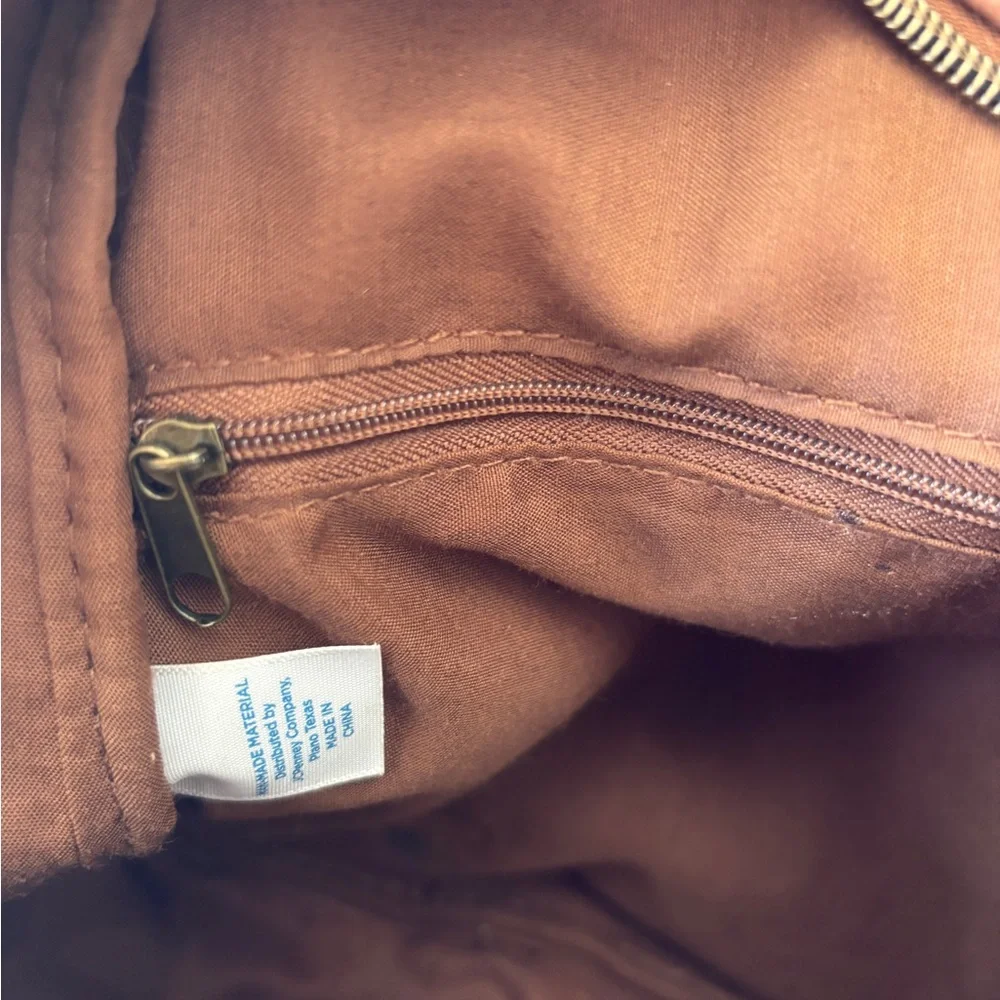 Brown Backpack from JCPenney